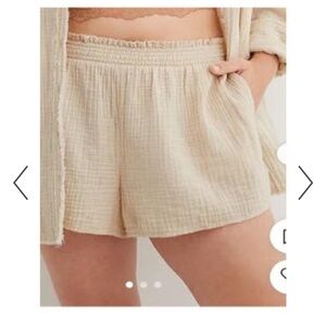Aerie linen shorts